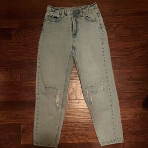 Wild fable light wash jeans with holes